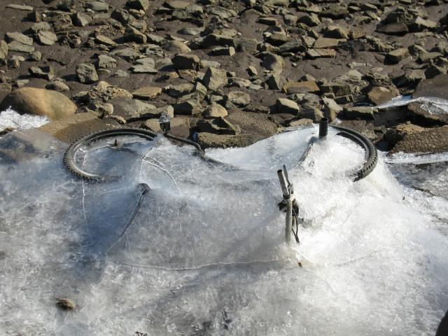 The frozen Rancocas Creek- Winter 06-07